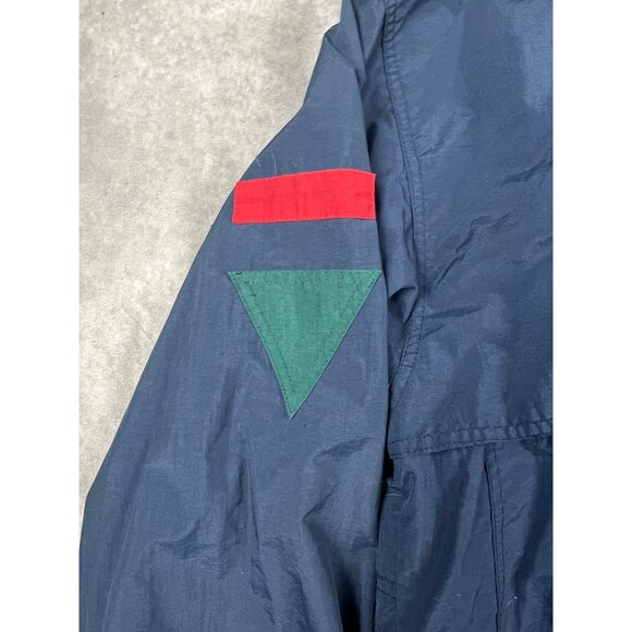 Vintage Coors Light Full Zip Windbreaker Jacket Size XL Swingster Blue - Picture 5 of 9